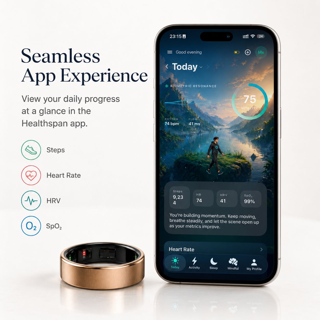 Healthspan Smart Ring image 1